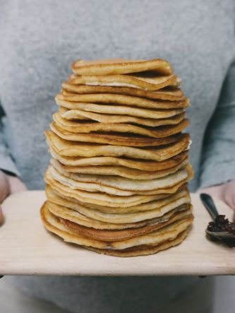 Got Some Batter and Leftover Pancakes.