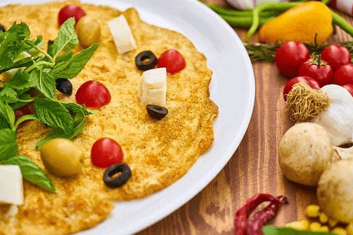 Egg-Mushroom Bruschetta