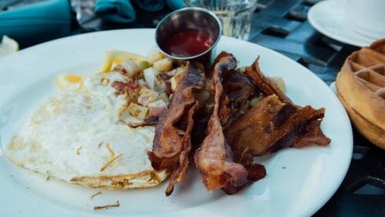 Zucchini Cornbread Waffles