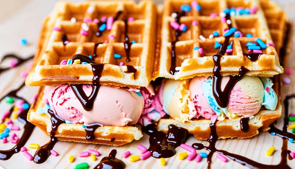 delicious frozen dessert treats