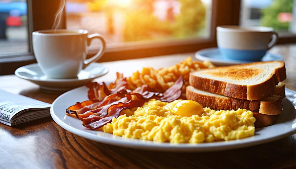 eggs in american breakfasts