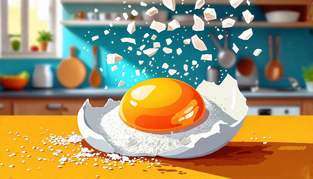 salt enhances egg texture
