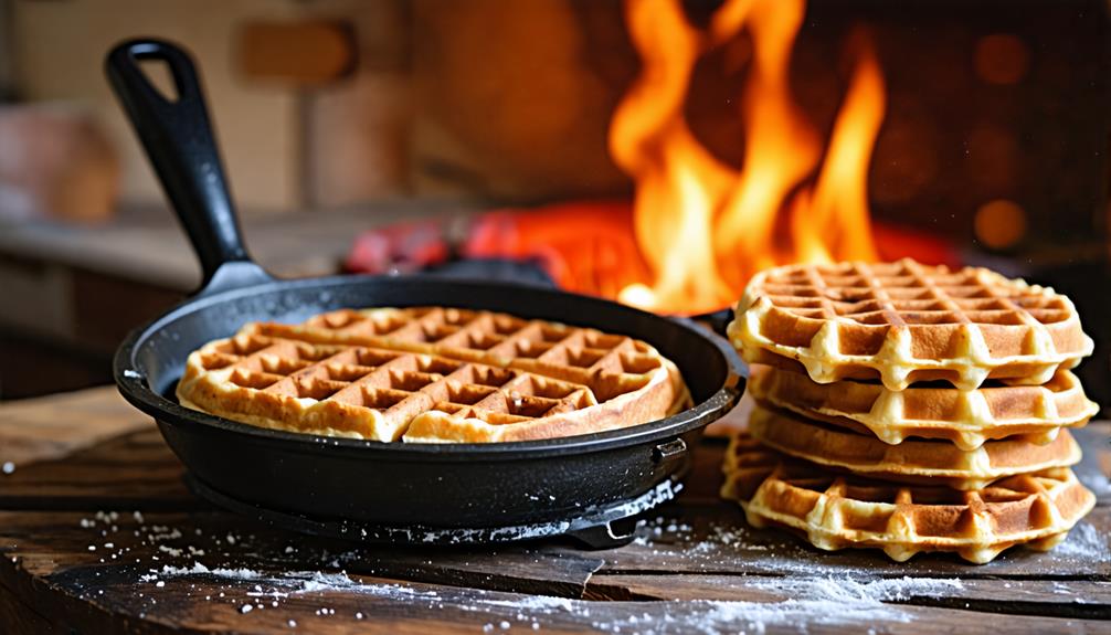 evolution of waffle irons