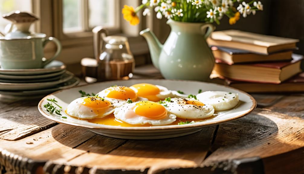 classic works poached eggs