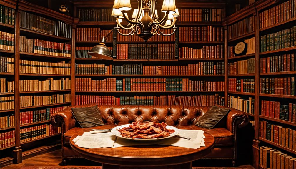 bacon influenced fictional characters