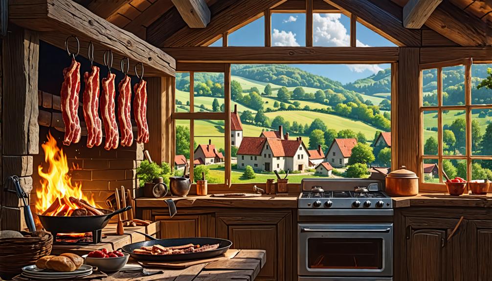 colonial era bacon practices