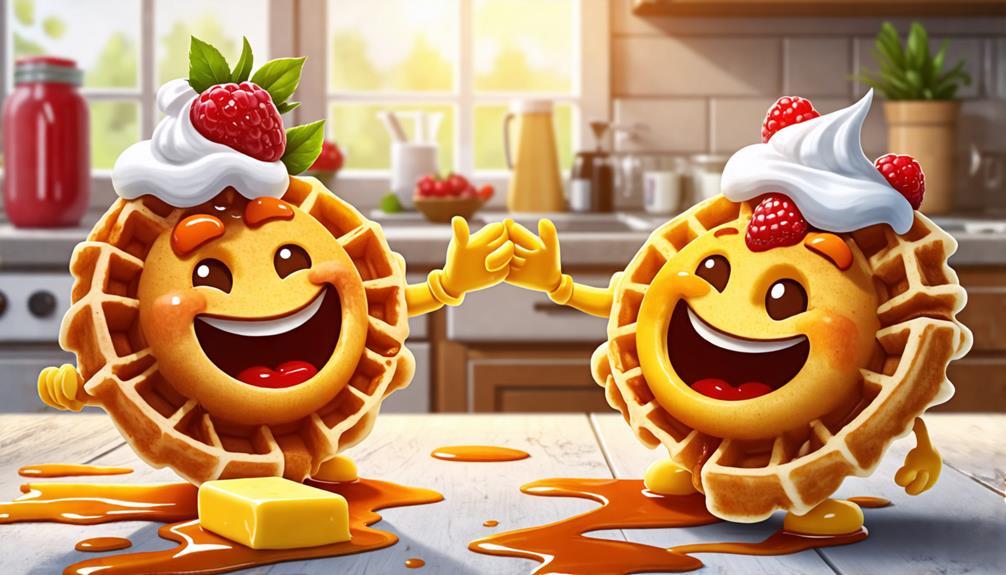 waffle puns for fun