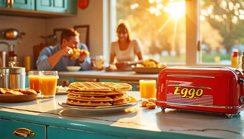 history of eggo waffles