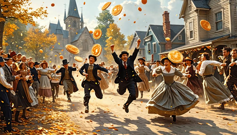 pancake race historical significance