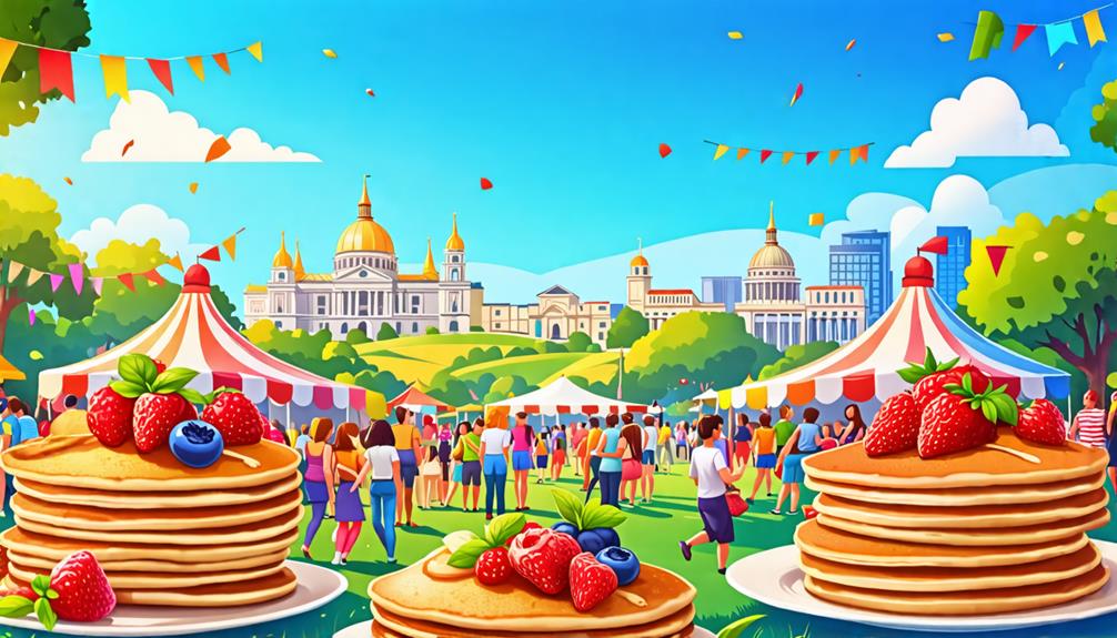 pancake festivals across regions