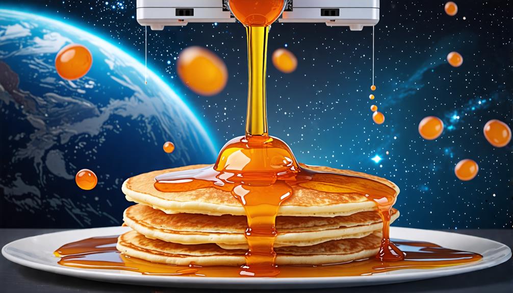 pancake making with 3d printing