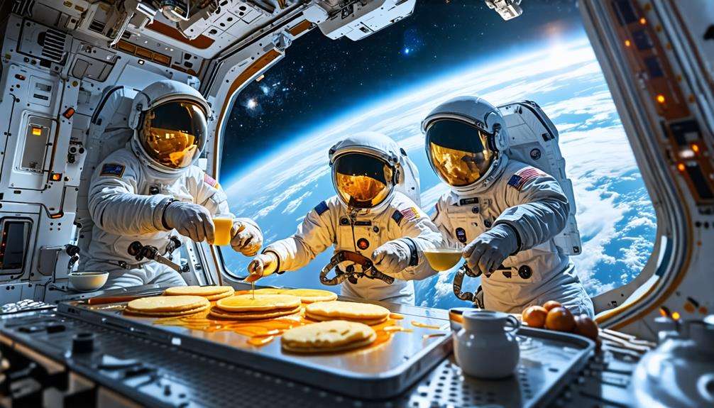 Spaceman Pancakes Pancakes in Space: How Astronauts Enjoy Pancakes on the ISS - Pancakes ...