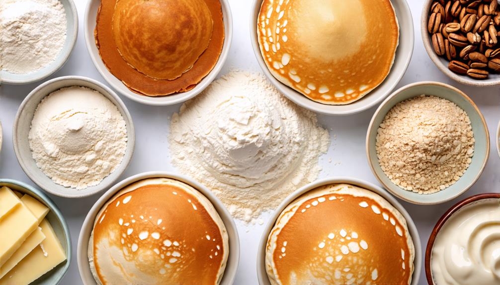 varieties of baking flour