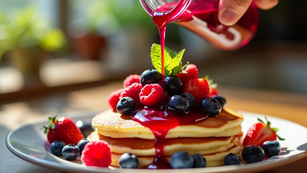 delicious mixed berry syrup