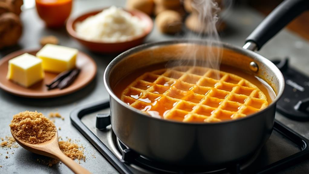 heat gradually flavor develops