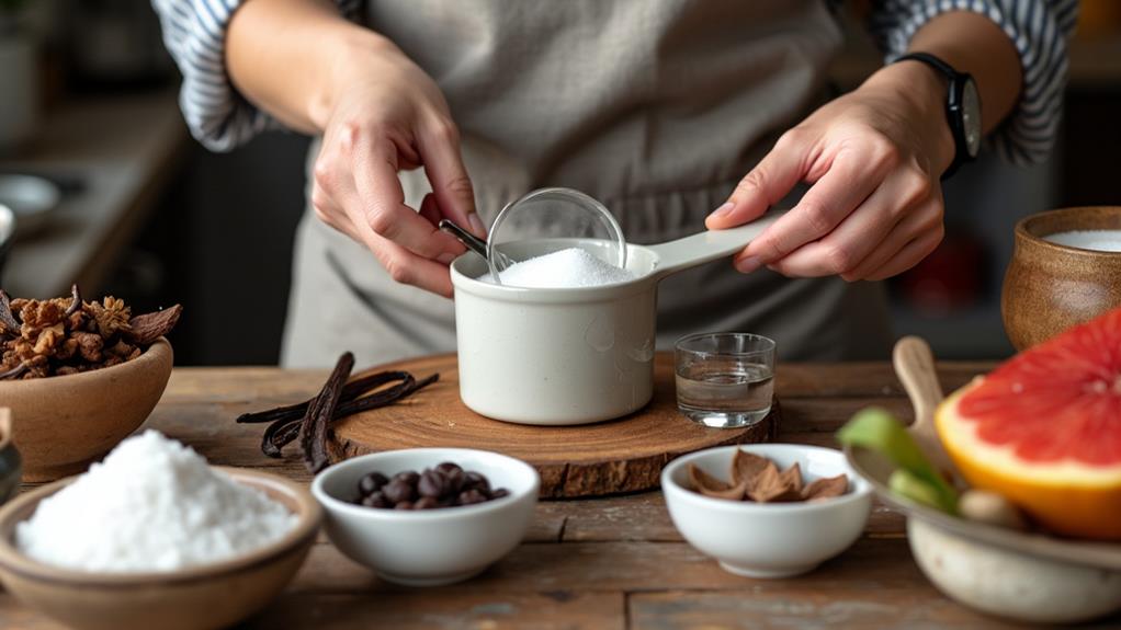 precise ingredient quantification