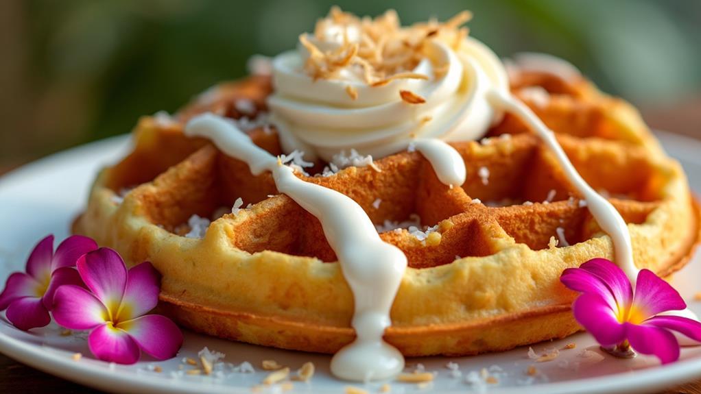 sweet tropical coconut sauce