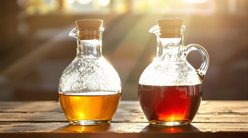 comparative nutritional information provided