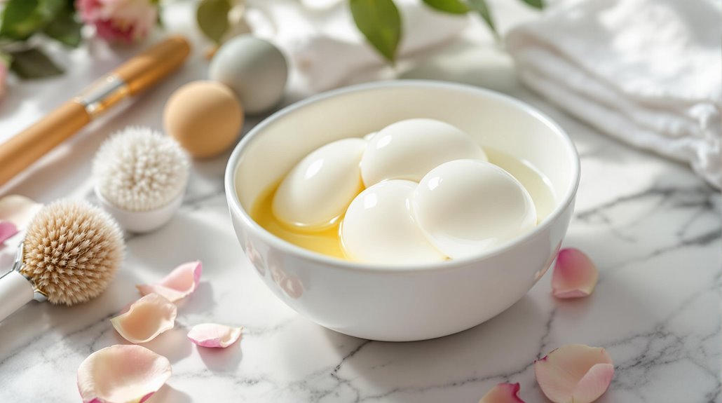 egg based skin treatments