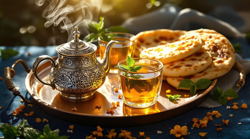 A Taste of Morocco: Traditional Mint Tea and Breakfast Breads