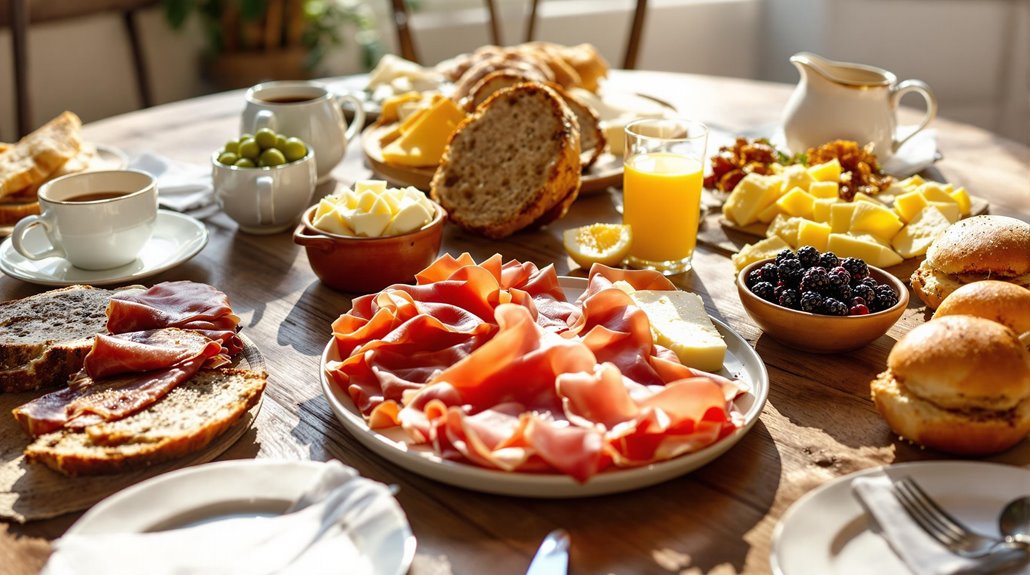 seasonal local breakfast ingredients