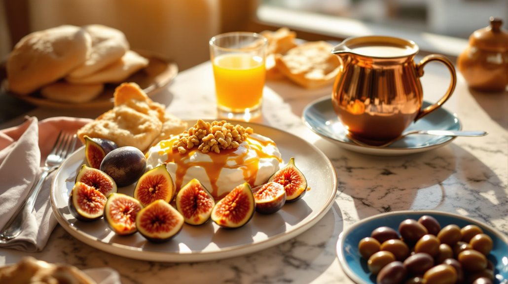 diverse regional breakfast specialties greece