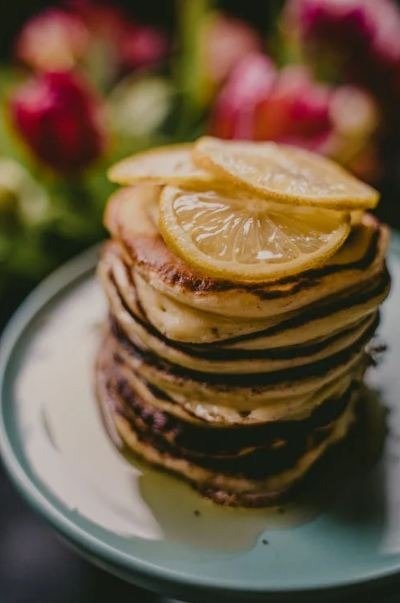 Pancakes with Sugar and Lemon- England