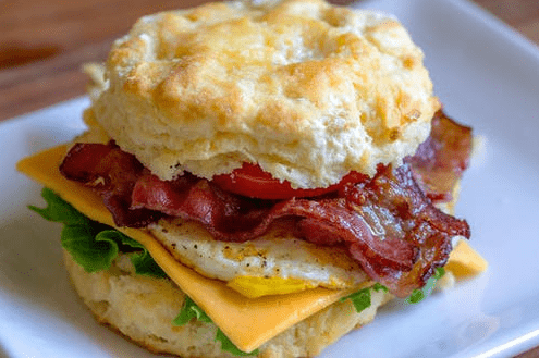 Bacon and Egg Biscuit Cups