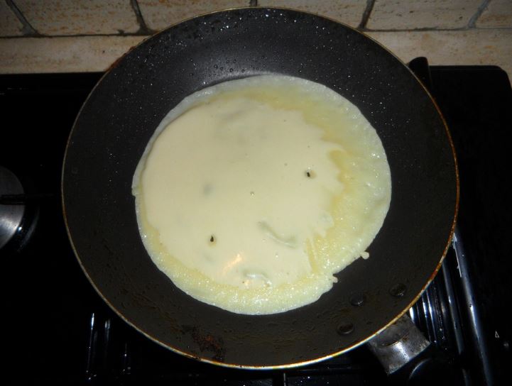 Cooking pancake